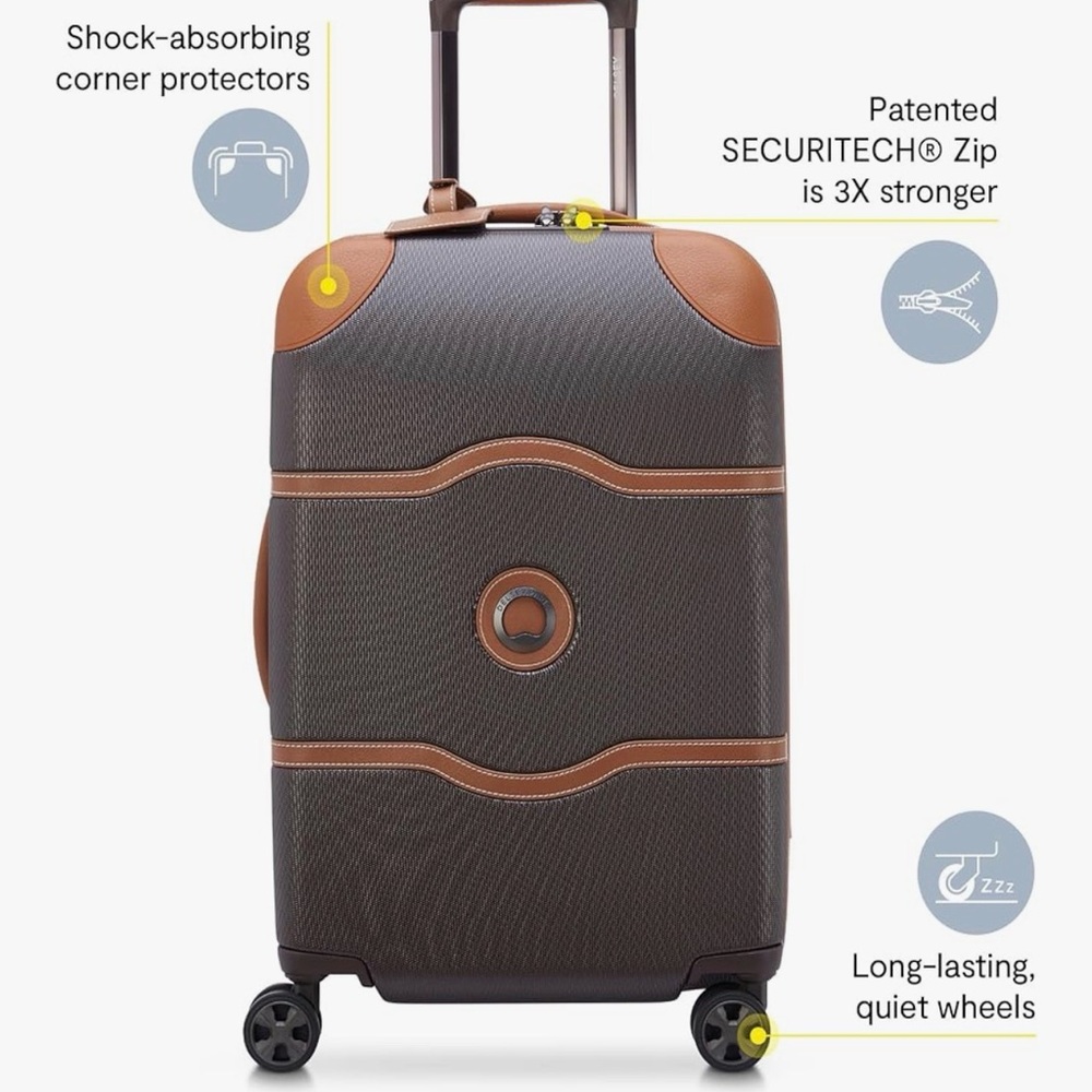 New Delsey Paris Carry On Luggage - Picture 11 of 12